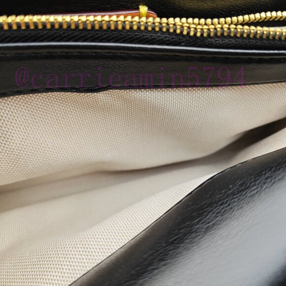 Coach tabby shoulder bag 26 with quilting black - Picture 9 of 12